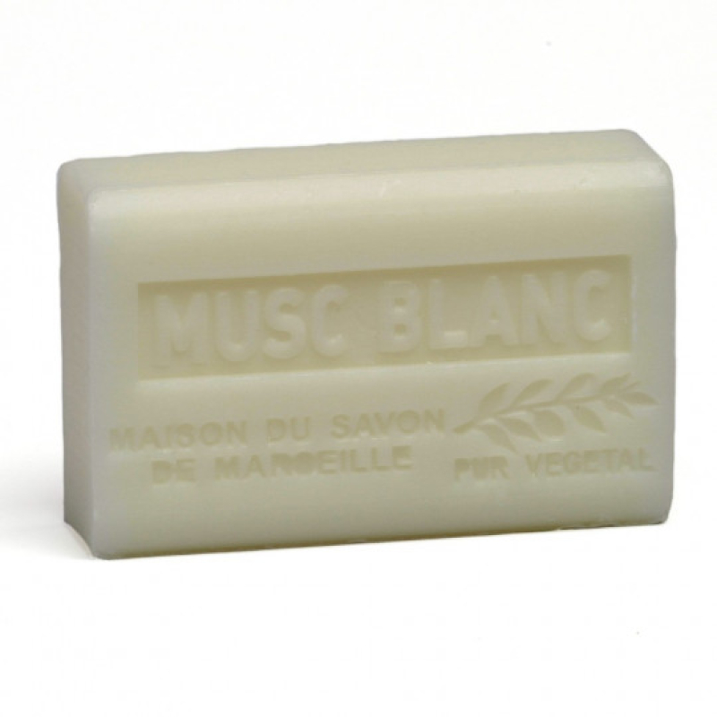 savon de marseille - white musk met biologische sheaboter